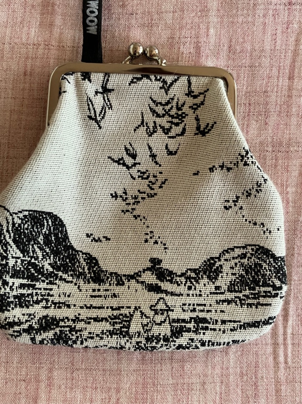 Moomins in the Sea Kisslock Coin/Key Pouch. - Picture 5 of 5